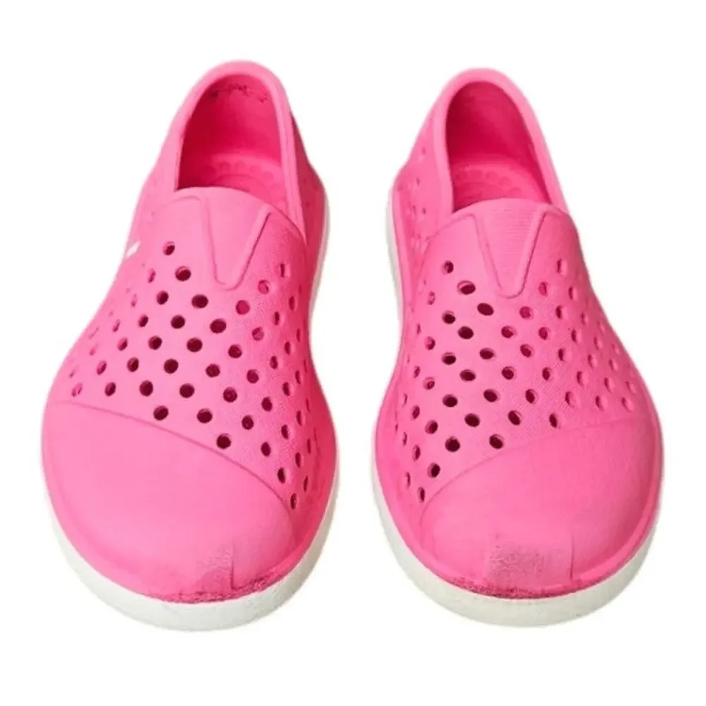 Tom's Perforated Slip-On Sneakers Pink Toddler Shoes Size 6T